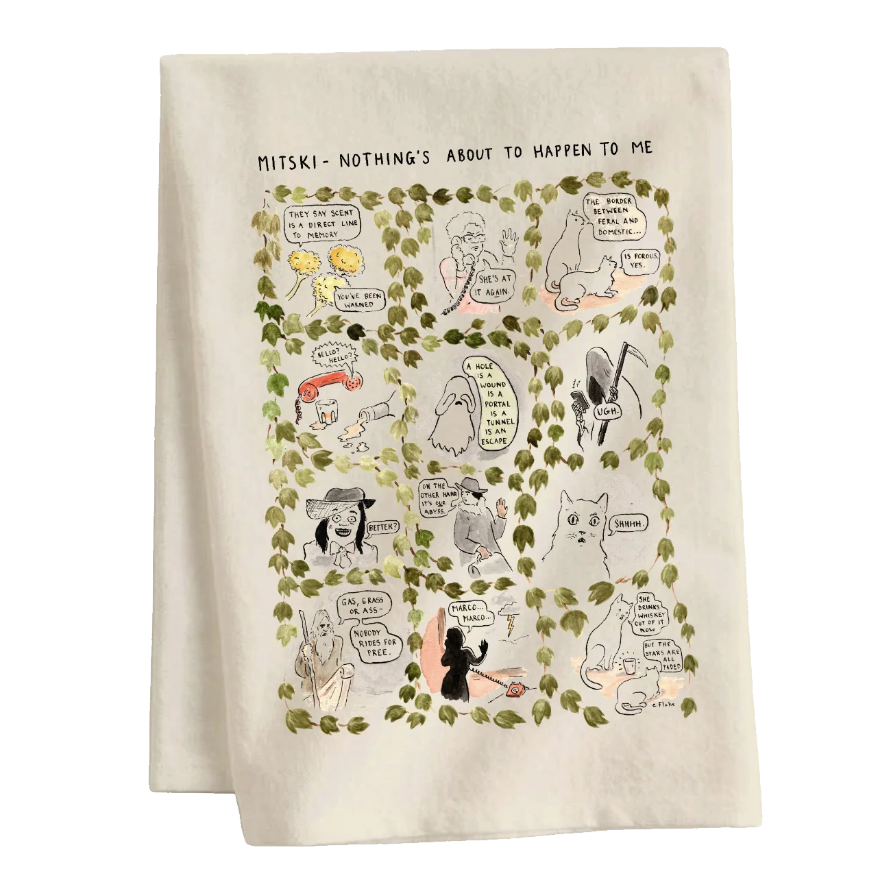 Abyss Tea Towel